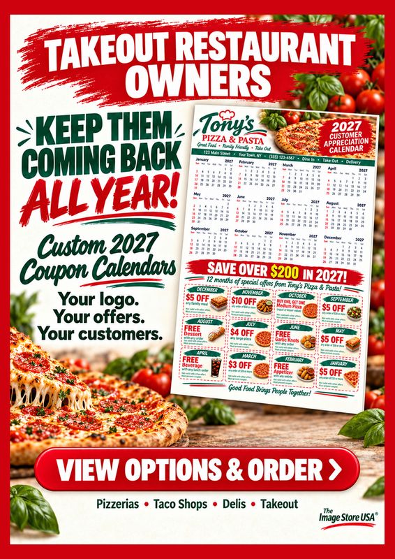 2027 Customer Appreciation Coupon Calendars
