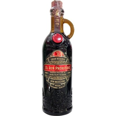 El Ron Prohibido Mexican Rum 7501033200021