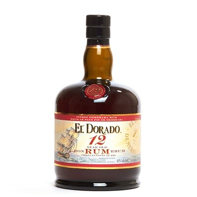 El Dorado 12 Year Old Rum 711629000011