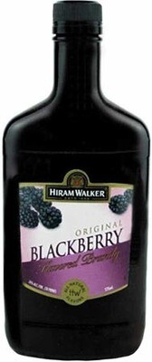 Hiram Walker Blackberry 375Ml 89540145549