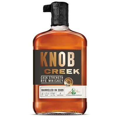 Knob Creek Cask Strength Rye 80686016564