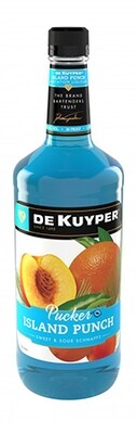 Dekuyper Isl Blue Puck 1L 80686340201