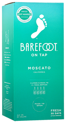 Barefoot Moscato 3L Bag-In-Box 85000026083