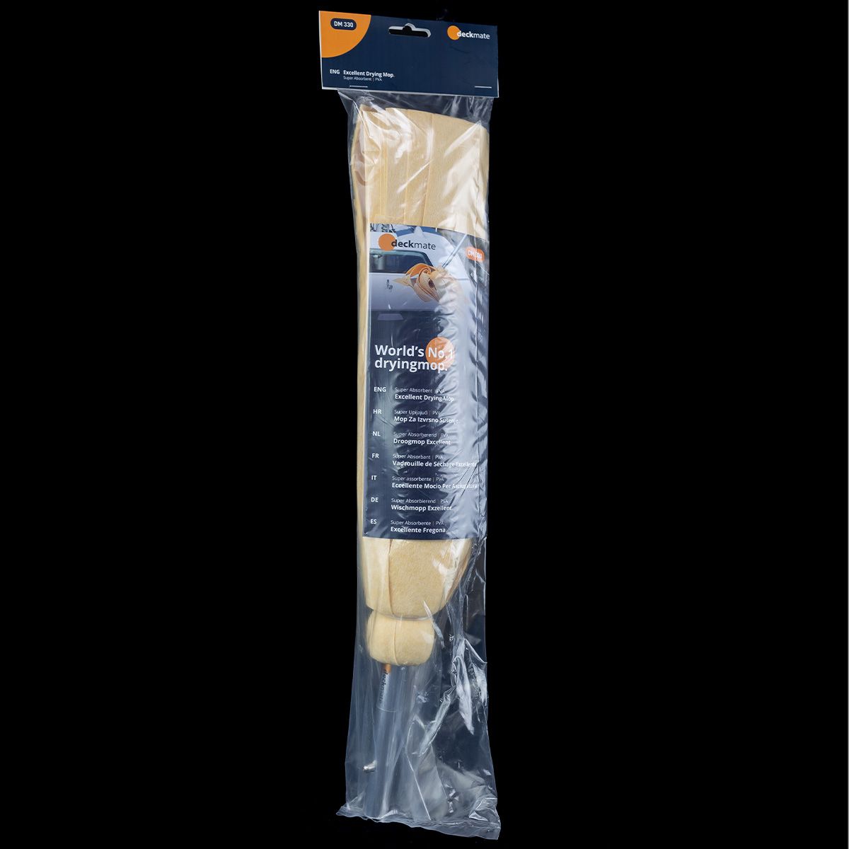 DECKMATE EXCELLENT DRYING MOP - SUPER ABSORBENT - PVA
