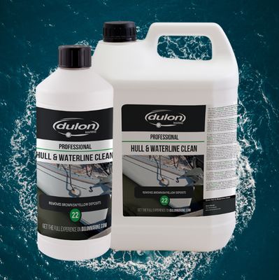 22 - DULON HULL & WATERLINE CLEAN 22 - DULON HULL & WATERLINE CLEAN