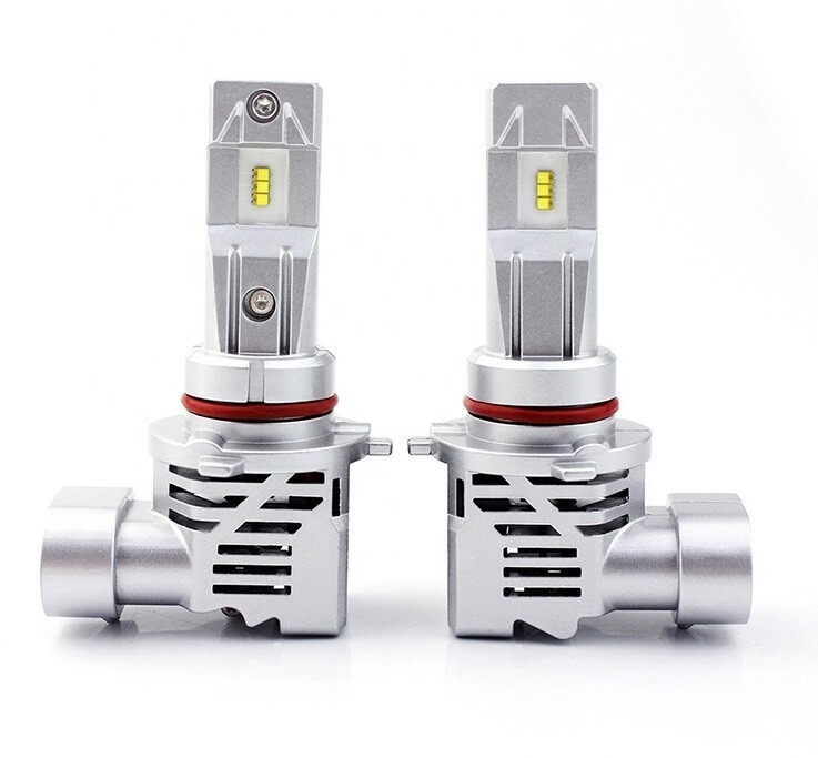 Kit Full Led Canbus HB4 9006 70W 12V Con 6 Chip Philips Lumileds ZES Super Compatto Facile Da Installare Raffreddamento Ventola