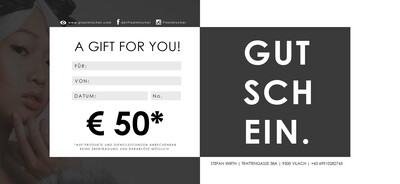 GUTSCHEIN €50 | AKTION -10%