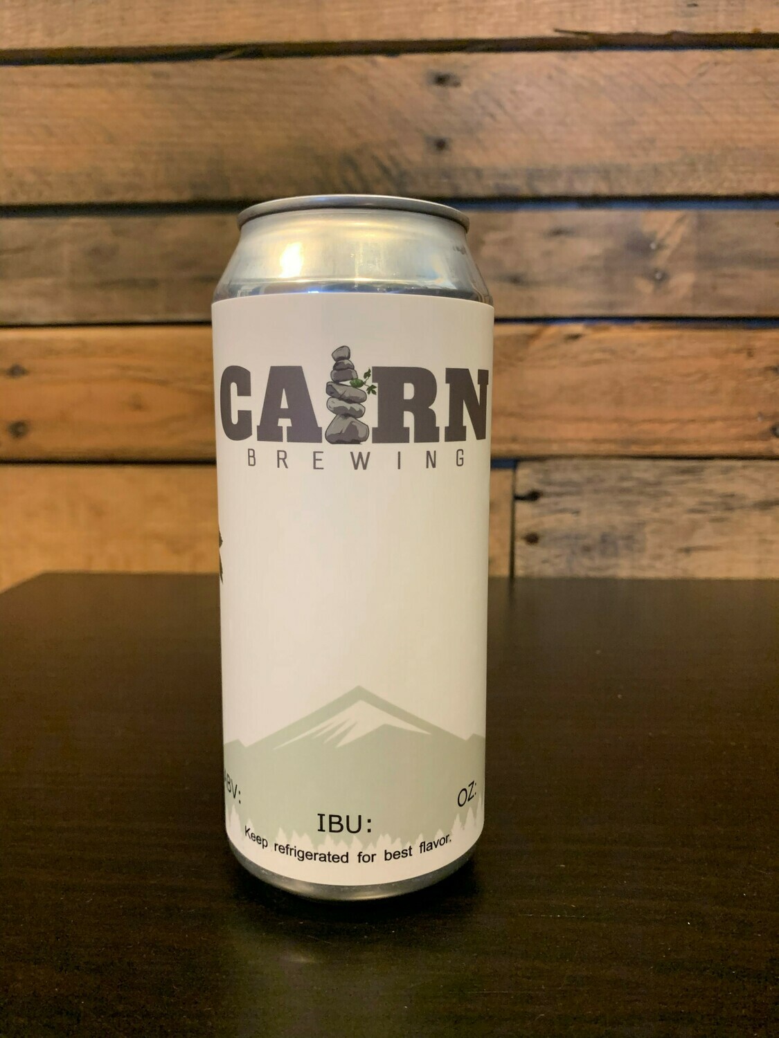 Download 16 oz Can of Cairn Beer
