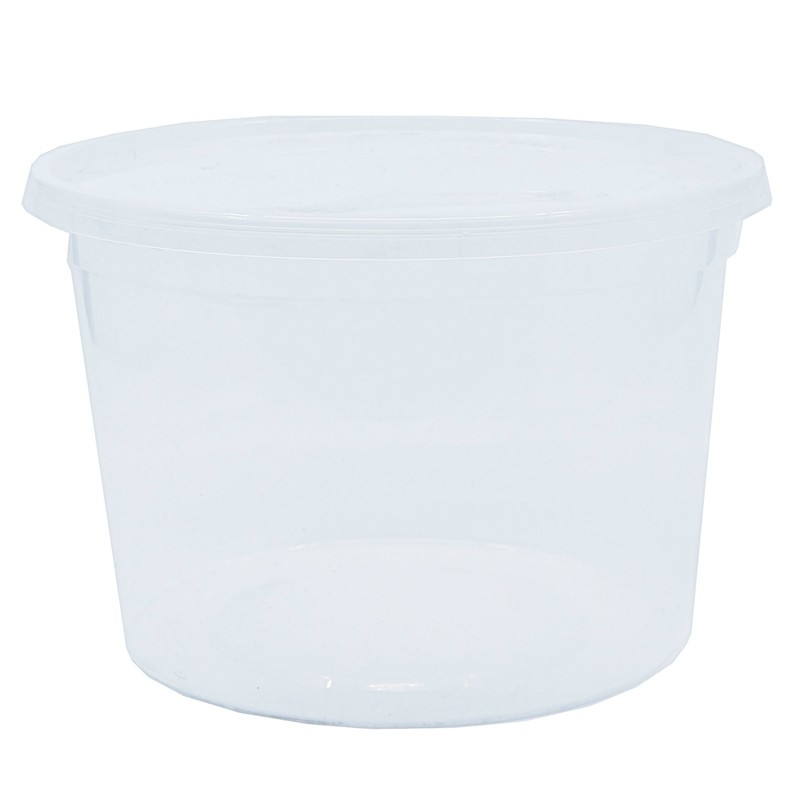 2300ml, Round Microwaveable Container