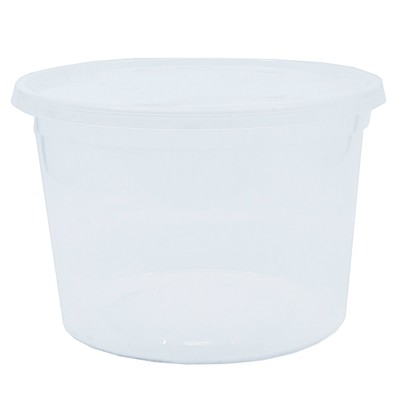 2300ml, Round Microwaveable Container