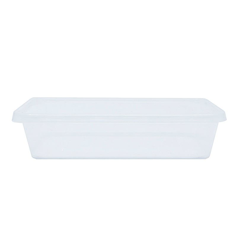500ml, Rectangular Microwaveable Container