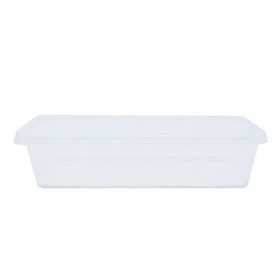 500ml, Rectangular Microwaveable Container