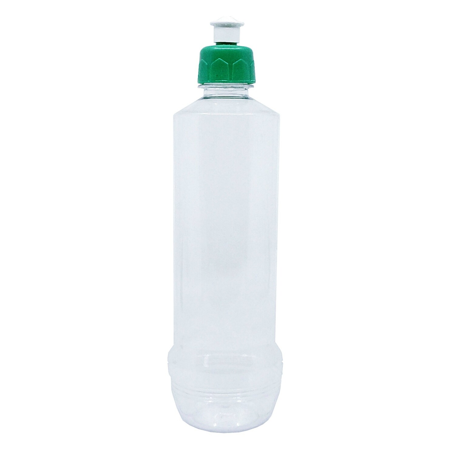 500ml, PET, Dishwashing Bottle w/ Pop-up Green Cap