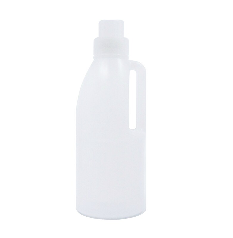 1Liter, HDPE, Meyer Fabric Conditioner, Natural White w/ Screw Cap