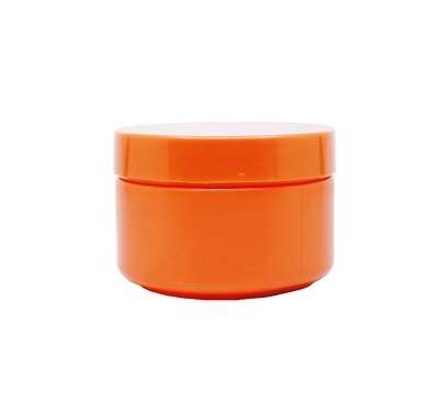 300g, HDPE, Orange Jar