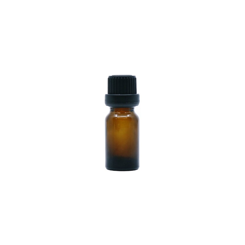 10ml, Amber Bottle w/ Cap Screw