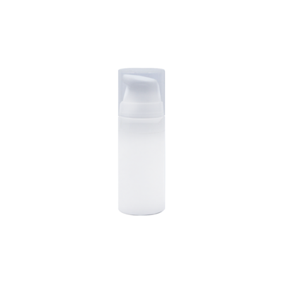 10ml, PET, Airtight Gel Pump Bottle, Opaque White