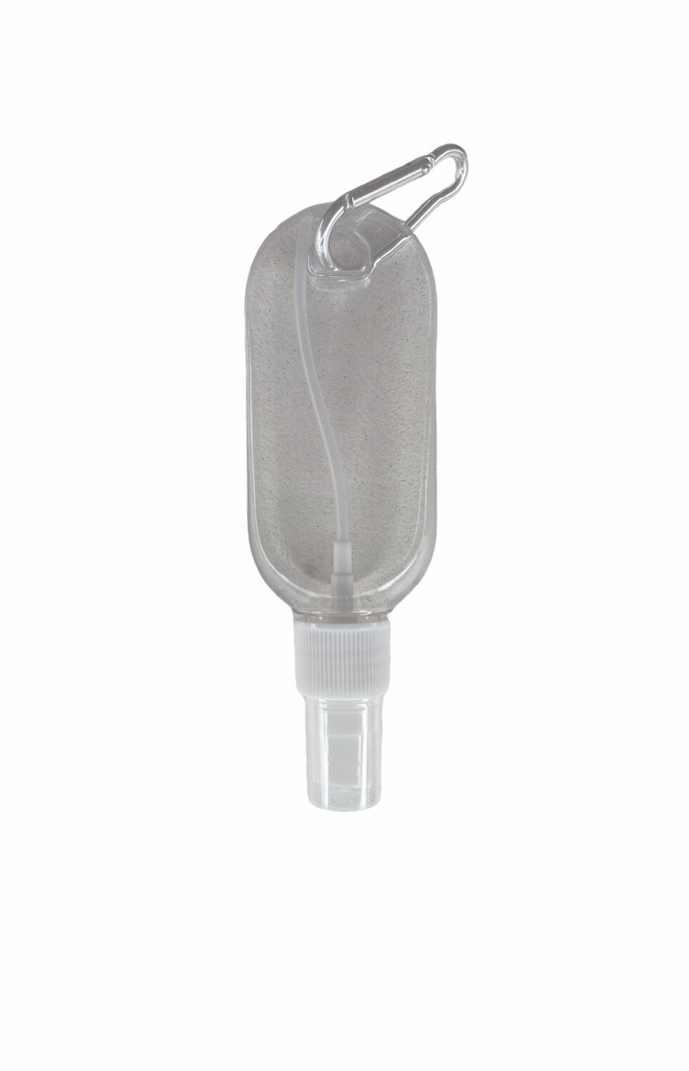 60ml, Pet Sanitizer Bottle With Key Chain - Spray Cap