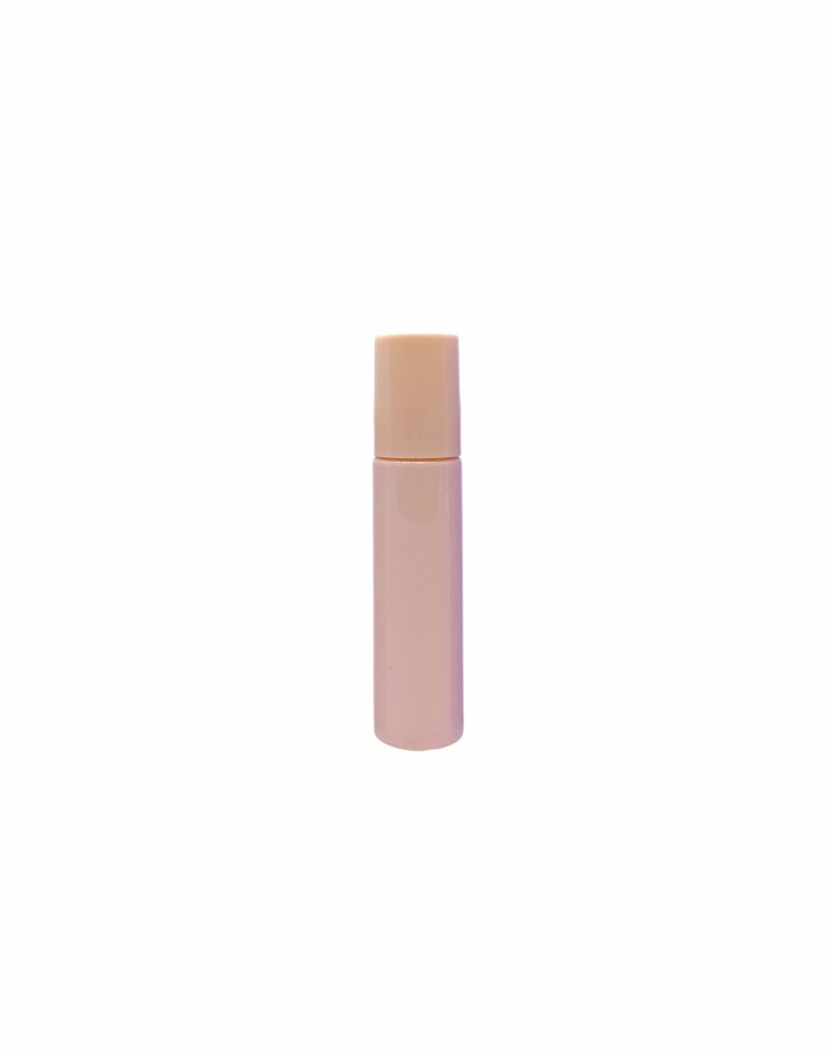 10ml, Plastic Bottle With Plastic Roller, Pastel Pink