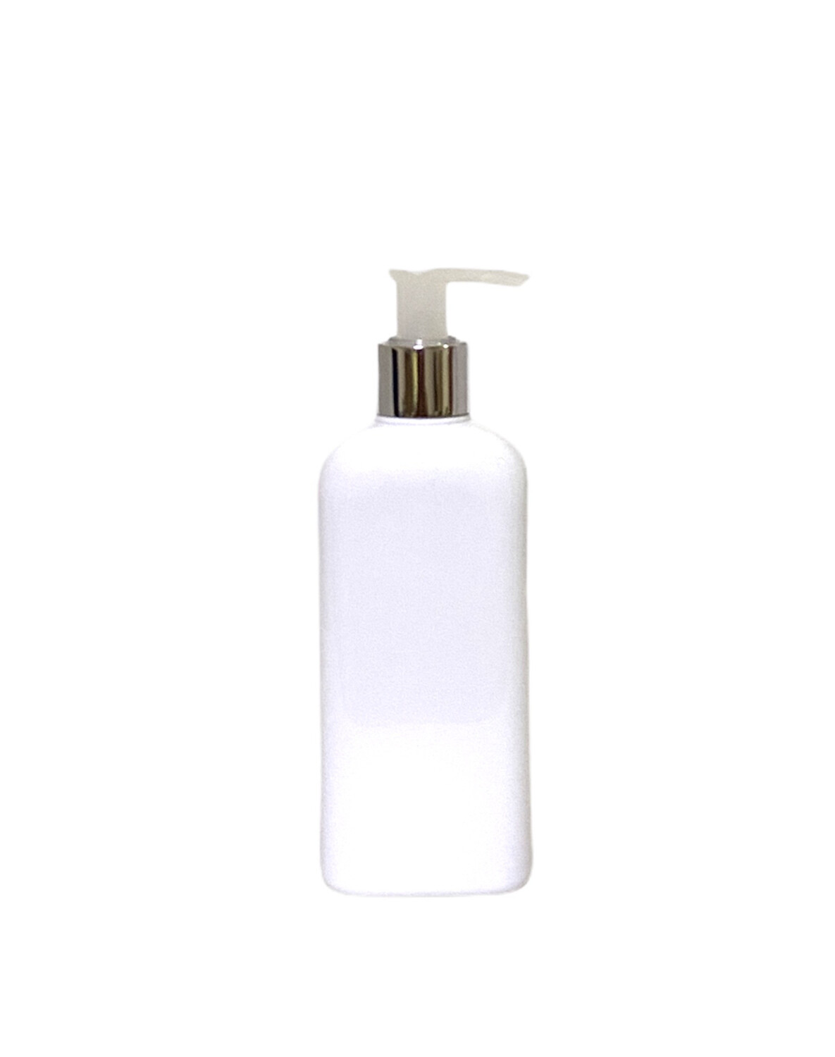 250ml Pet Therma Bottle With Silver Ring Pump Cap