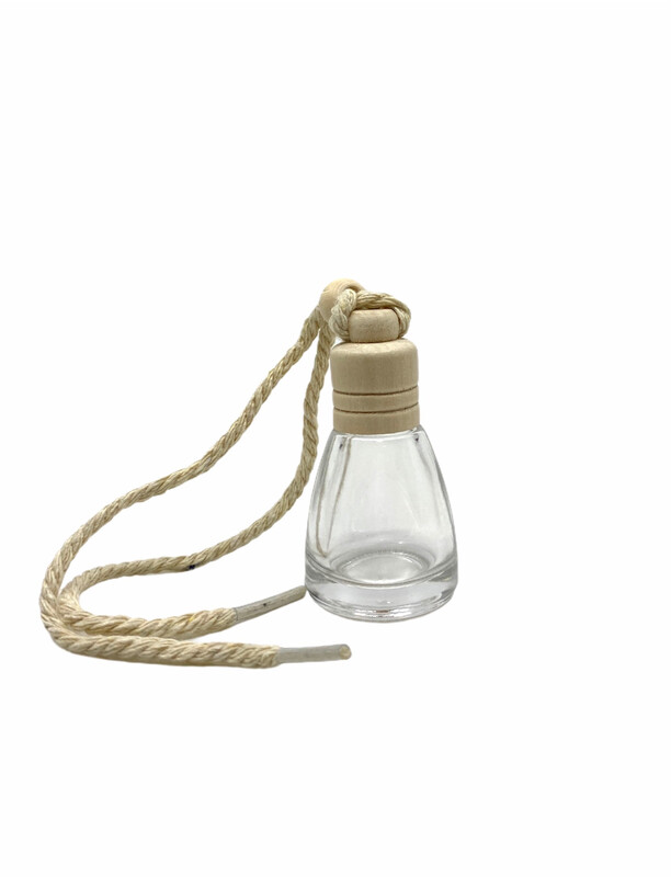 10ml Clear Oval Glass Hangging Diffuser