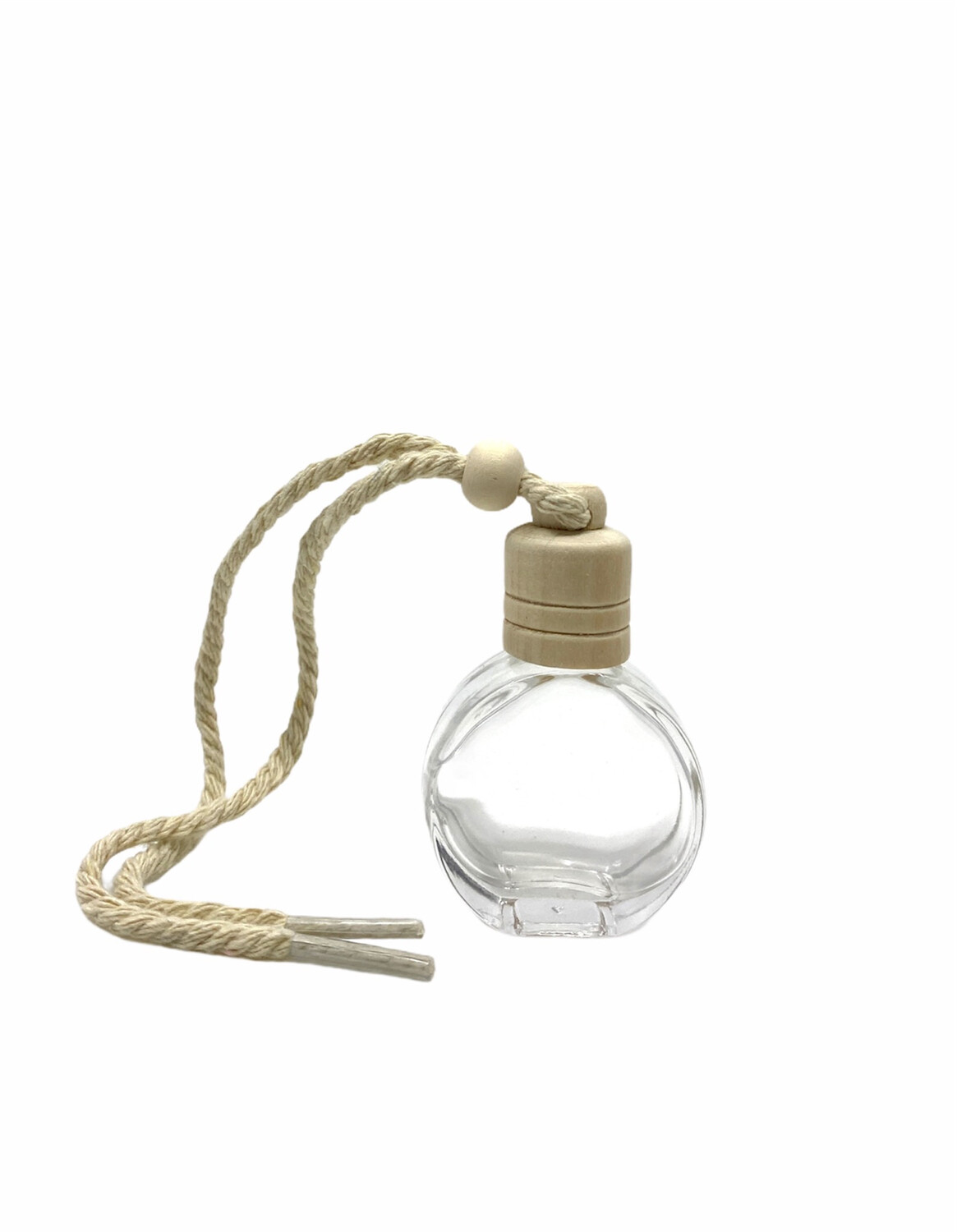10ml Clear Round Glass Hangging Diffuser