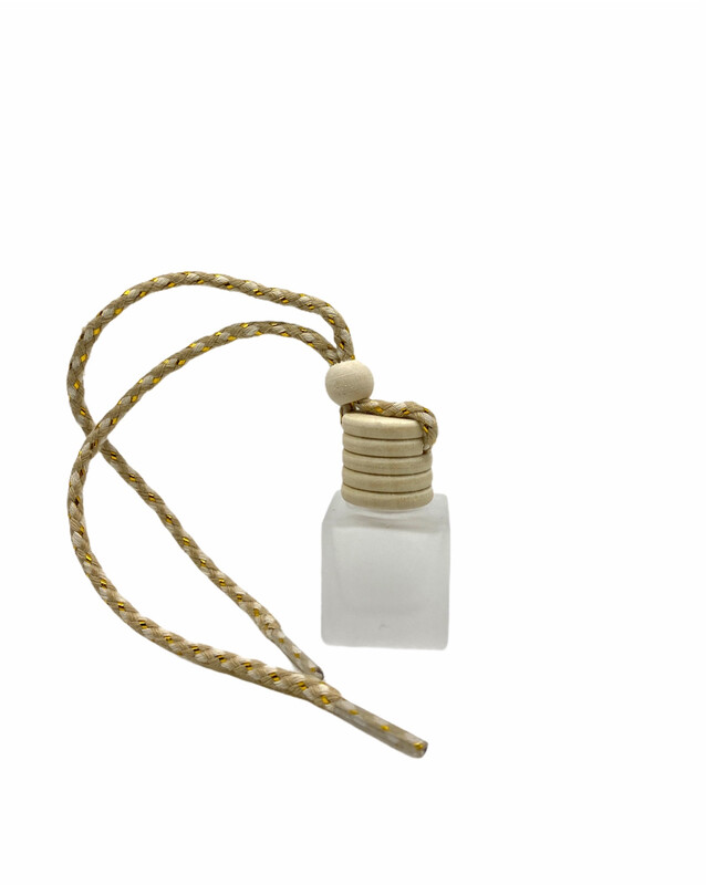 10ml Frosted Square Glass Hangging Diffuser