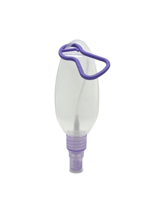 50ml, Plastic Oslo Tottle Bottle, Spray Cap Violet