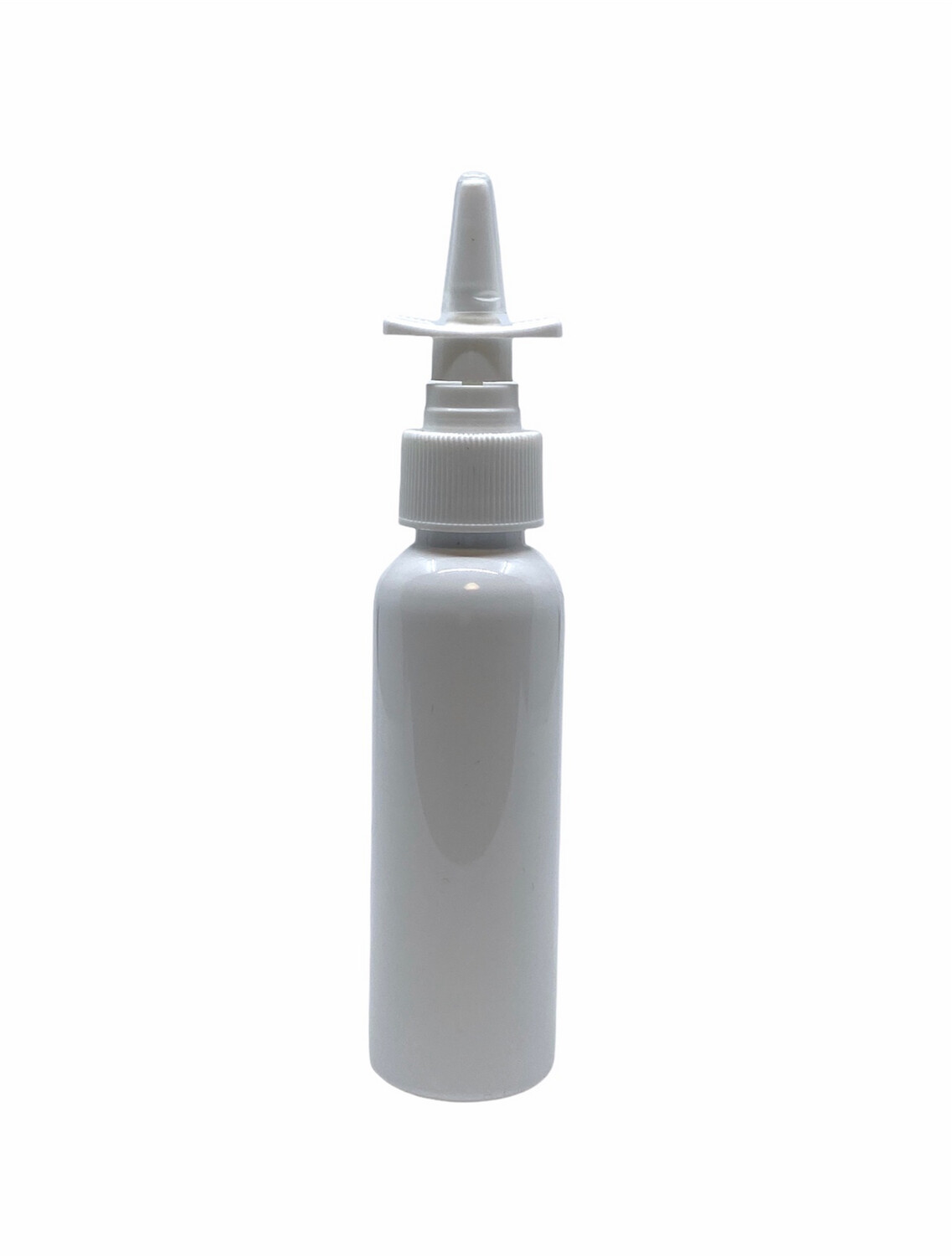 100ml PET Plastic Nasal Spray Bottle, Opaque White