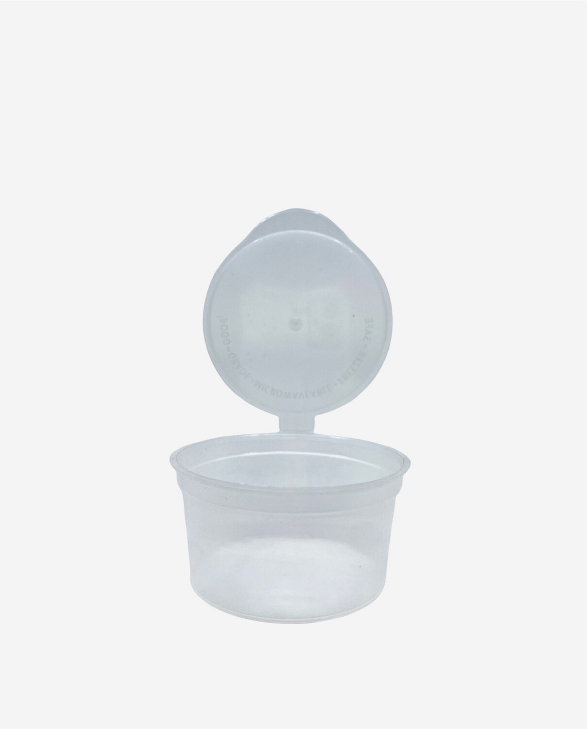 60ml, DW Round Hinged Cup Microwaveable Jar