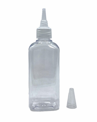 100ml Pet Plastic Bottle , Nozzle Cap