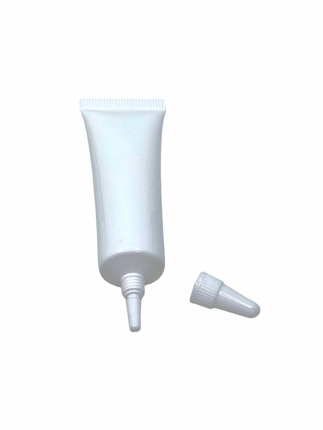 10ml LDPE Tube Opaque White, Nozzle Tip Cap