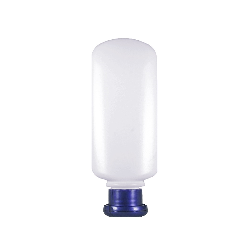 50ml, HDPE Ninja Tottle, Natural White, BlueMushroom Cap