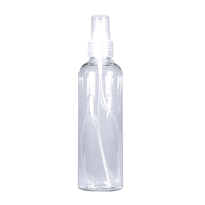 200ml, PET, Boston Round, Clear, Pump Spray