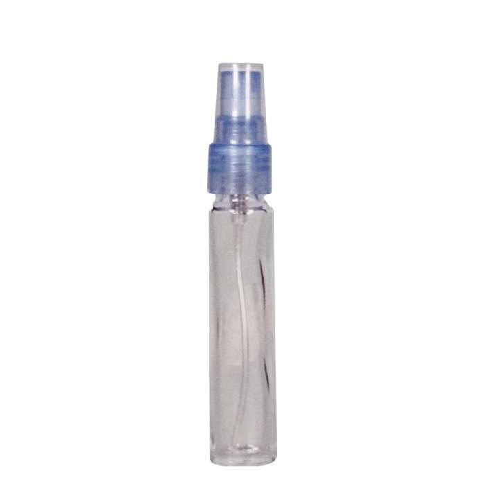 8ml Glass dream rollette clear with PS smooth #13 Tr Lt Sky blue ID2