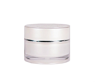 10g, Acrylic Jar Pearlized w/ Silver Lining