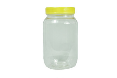 350ml, PET, Clear Jar, Yellow Cap