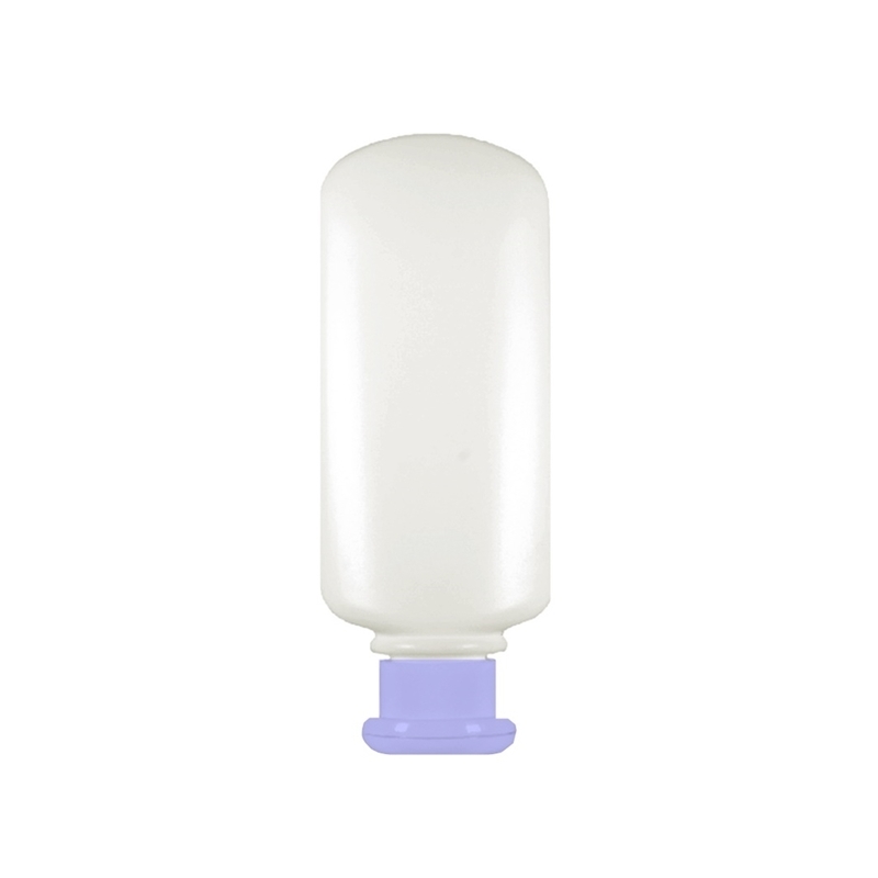 50ml, HDPE Ninja Tottle, Natural White, Purple Mushroom Cap