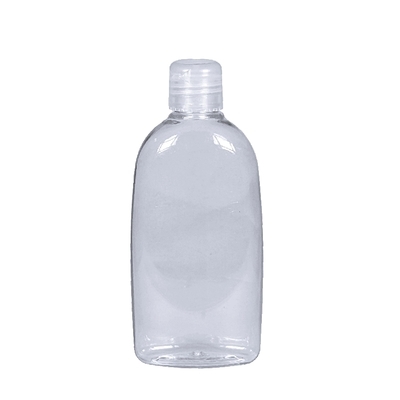 200ml, PET, Oval, Clear, Zcap-Flip Top Cap