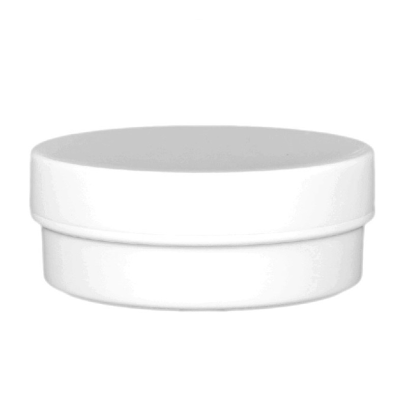 100g Tub Jar, Opaque White
