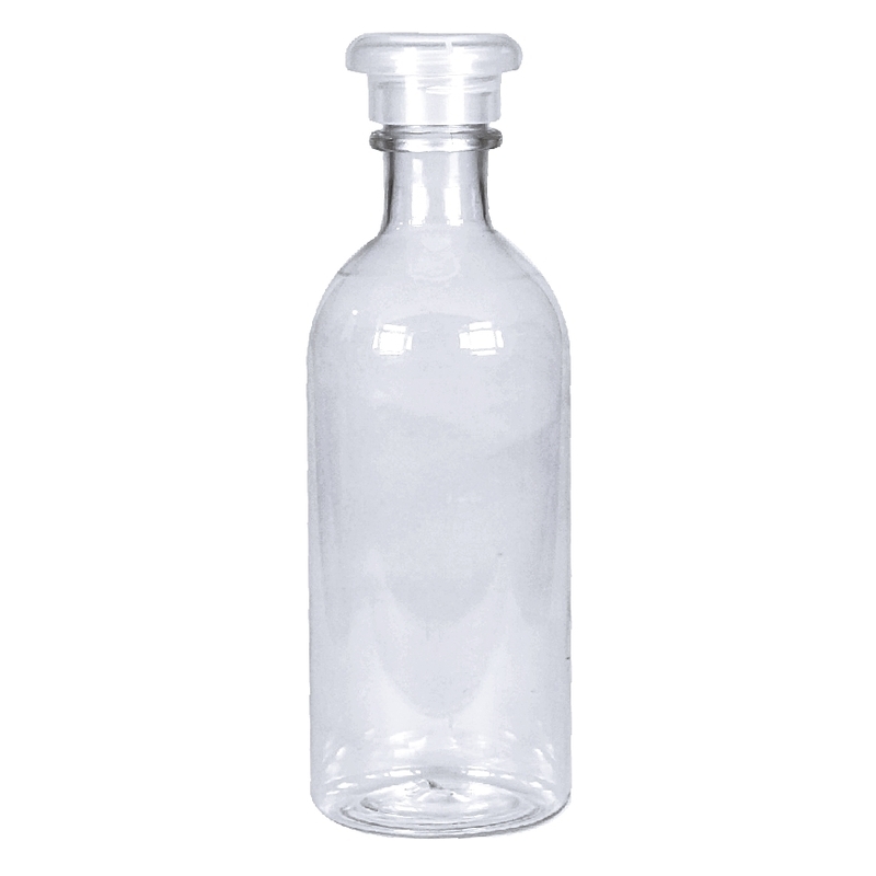 250ml, PET, Boston Round / Long Neck, Mushroom Screw Cap