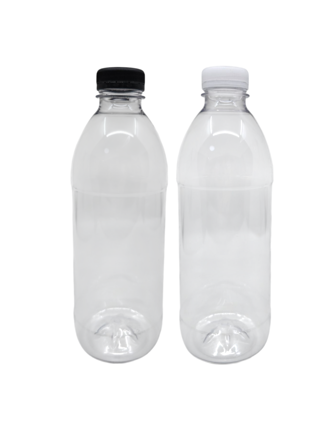 1000ml PET Plastic Round Juice Bottle with Tamper Cap