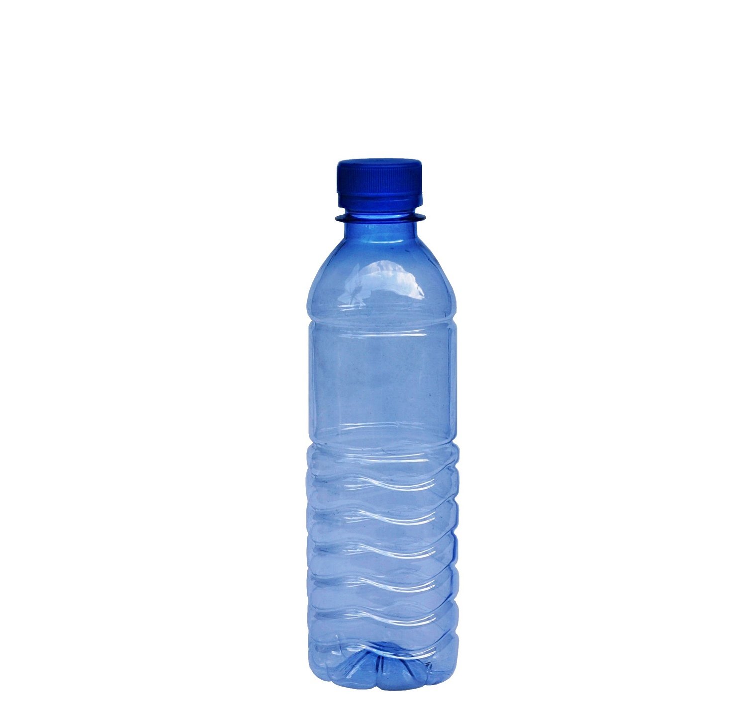 350ml, PET, Blue Mineral Water Bottle, Blue Cap