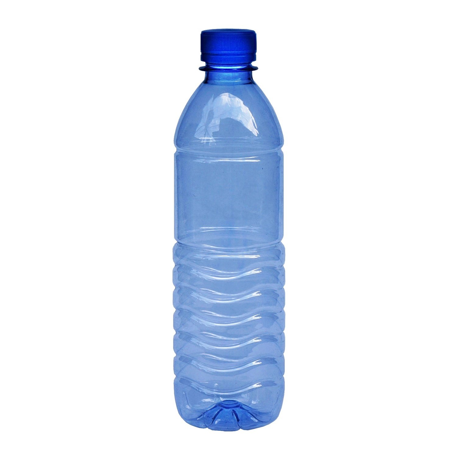 500ml, PET, Blue Mineral Water Bottle, Blue Cap