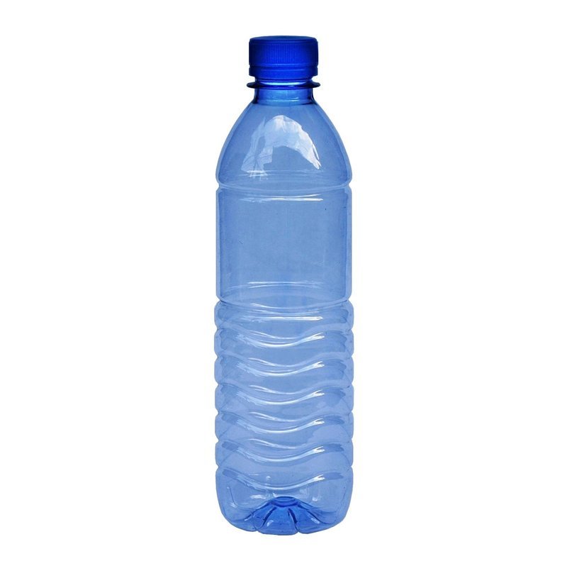 500ml, PET, Blue Mineral Water Bottle, Blue Cap