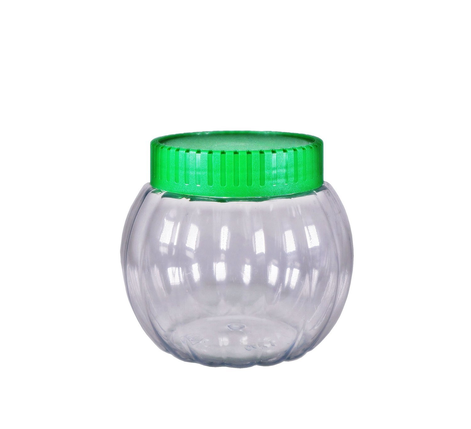 450ml, PET,  Garlic Jar, Green Cap