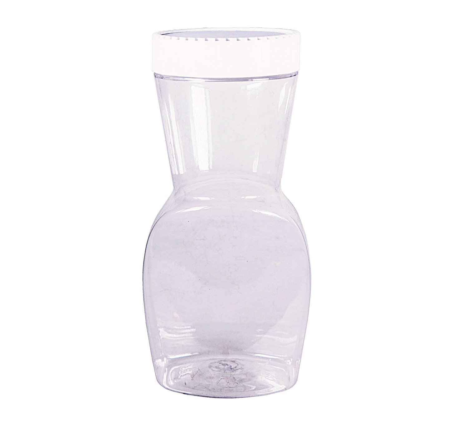 610ml, PET, Sexy Bottle, White Cap