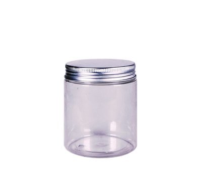 250ml, PET, Tall Cream Jar (Aluminum Cap)