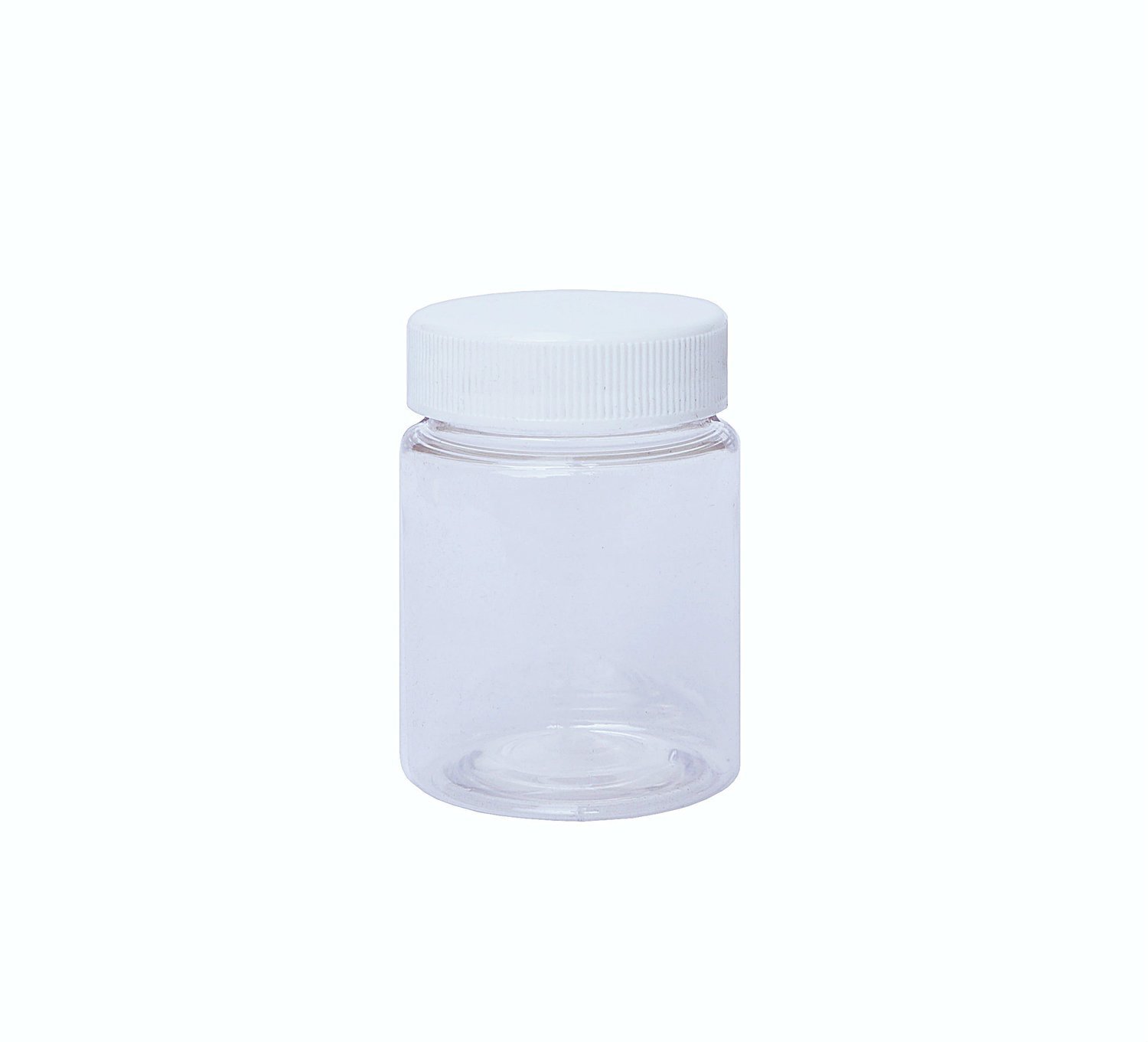 50-ML, PET, Vitamin Bottle w/ White Cap