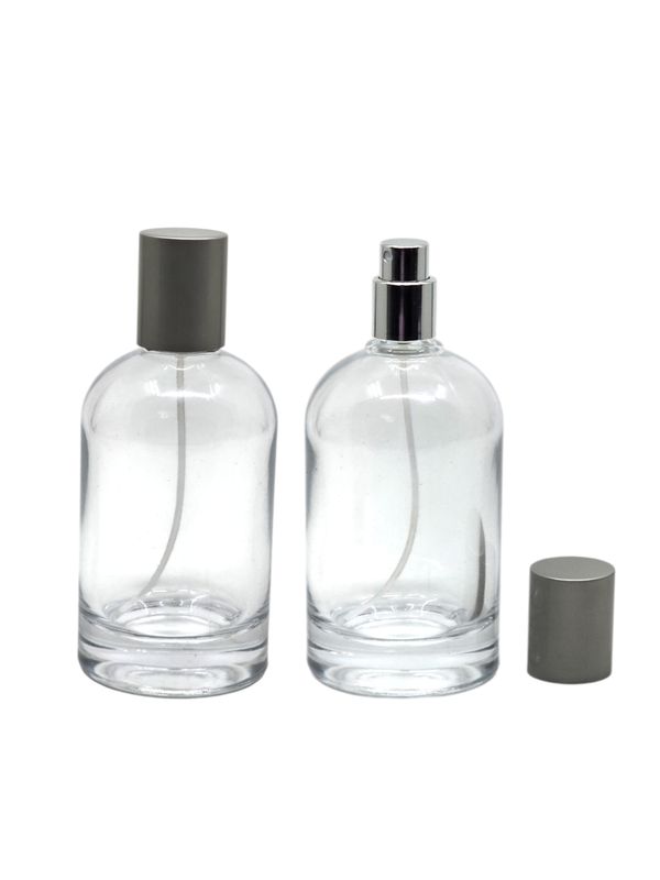 100ml Glass Lelabo Spray Bottle with Matte silver spray cap